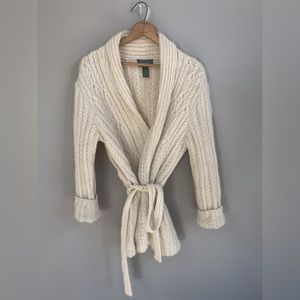 Wool cable knit sweater Ralph Lauren size L